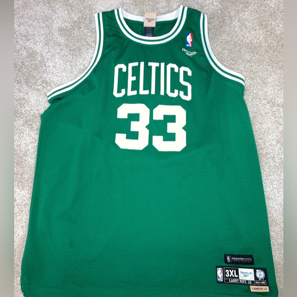 Vintage Larry Bird Celtics Jersey